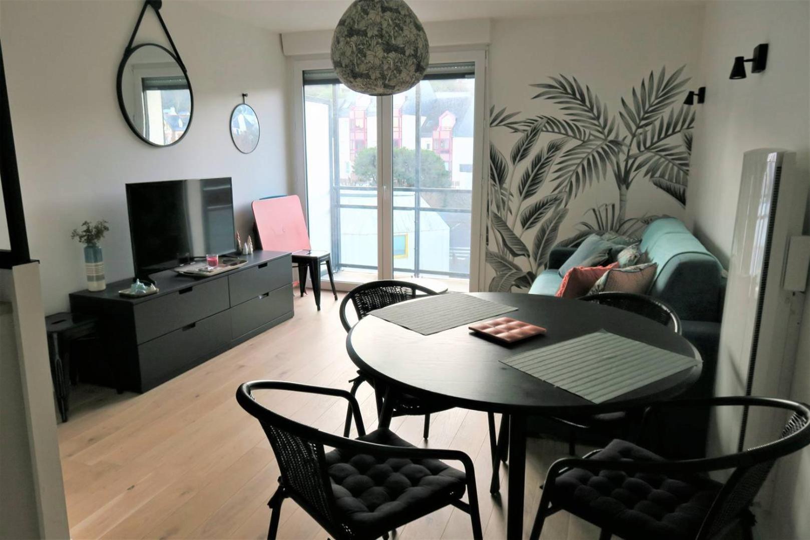 Bel Appartement Neuf Plage De Trestraou A Perros-Guirec - Ref 862 Exterior foto