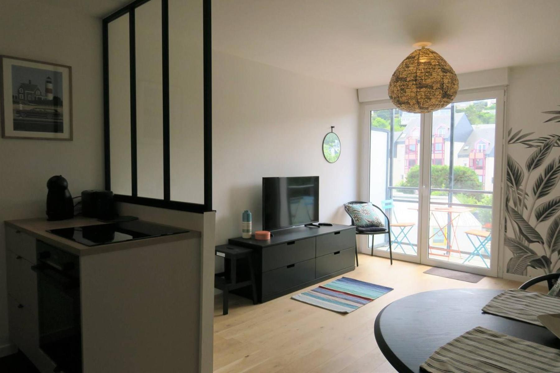 Bel Appartement Neuf Plage De Trestraou A Perros-Guirec - Ref 862 Exterior foto