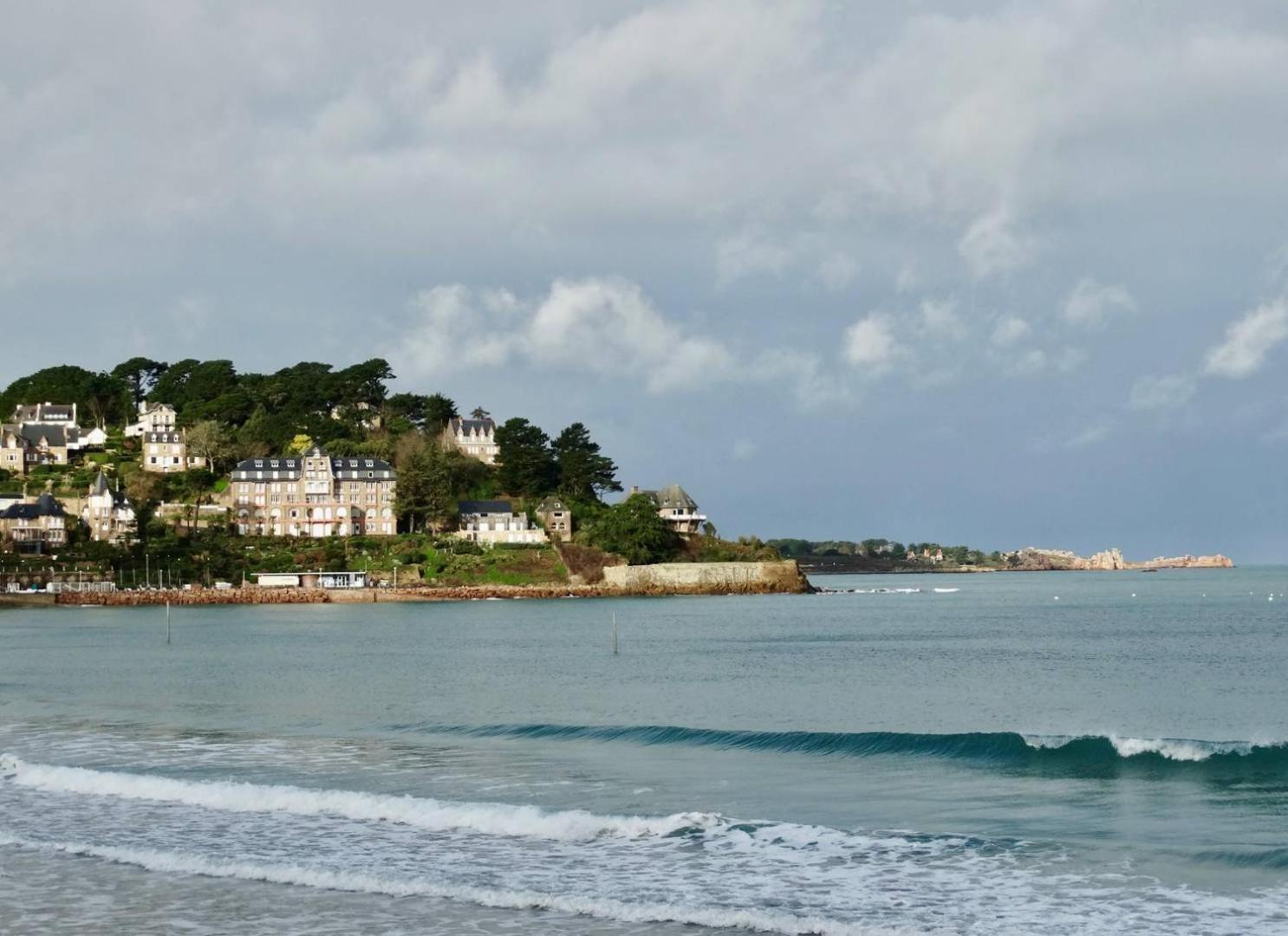 Bel Appartement Neuf Plage De Trestraou A Perros-Guirec - Ref 862 Exterior foto