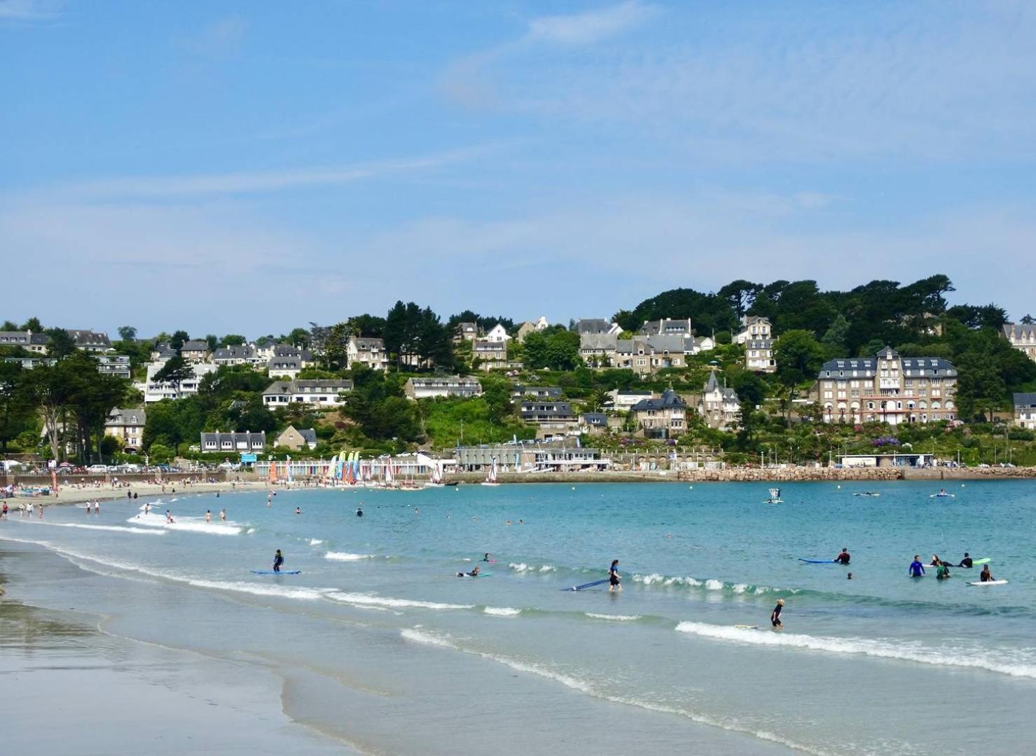 Bel Appartement Neuf Plage De Trestraou A Perros-Guirec - Ref 862 Exterior foto